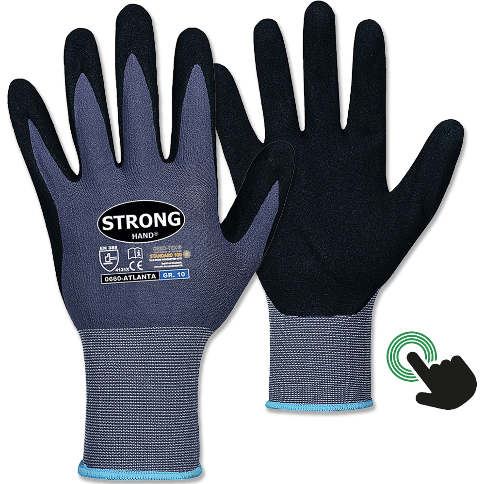 pics/Feldtmann 2016/Handschutz/stronghand/stronghand-0660-atlanta-touchscreen-arbeitshandschuhe-nitril-pu-en388-15g-01.jpg
